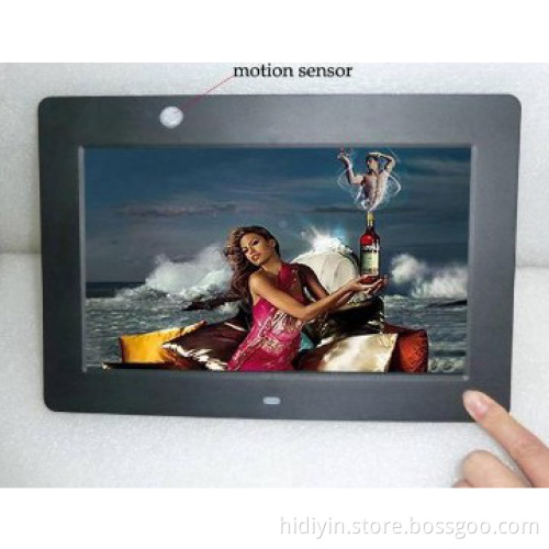 17 inch android digital photo frame advertising Motion Sensor